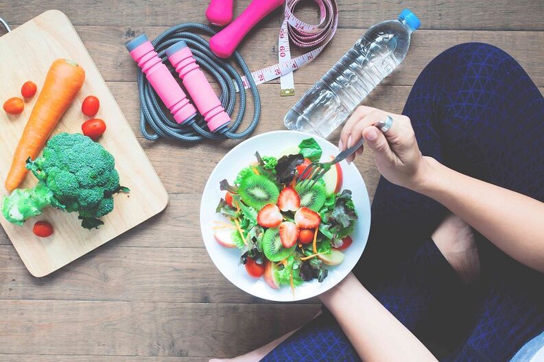 wat te eten en hoe te sporten om af te vallen