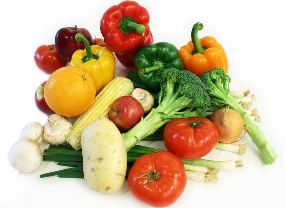 groenten voor het Ducan-dieet