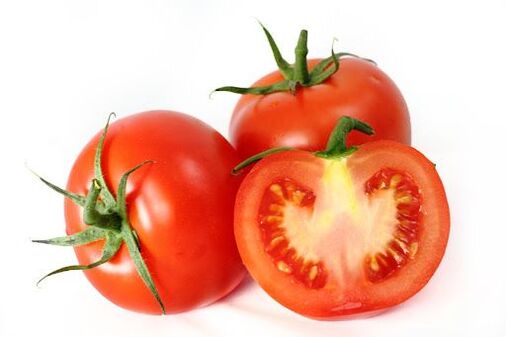verse tomaten om af te vallen